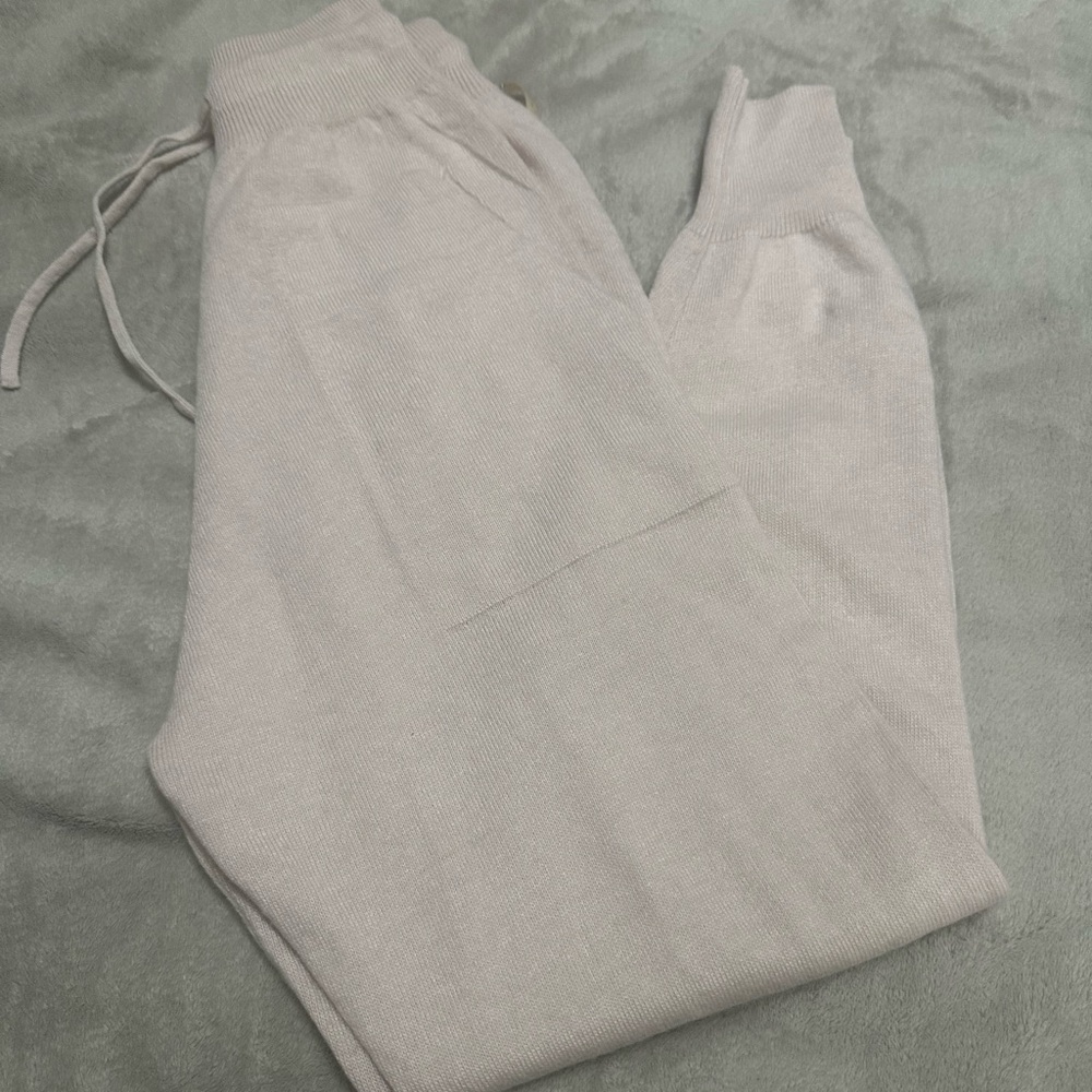 Cream Casual Bottoms Relaxed Fit cashmere pants nwt